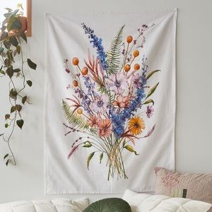 Urban Outfitters Wildflowers Zarin Bouquet Tapestry